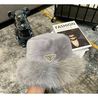 Mũ lông thỏ prada hàng quảng châu