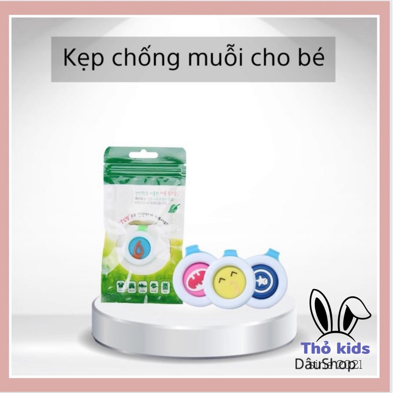 Kẹp tinh dầu đuổi muỗi