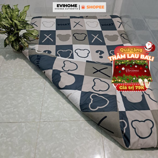 Vỏ Bọc Nệm Topper - Vỏ Bọc Tấm Làm Mềm Nệm Cotton Đũi Giúp Bảo Vệ Topper Vệ Sinh Dễ Dàng, Tiện Lợi
