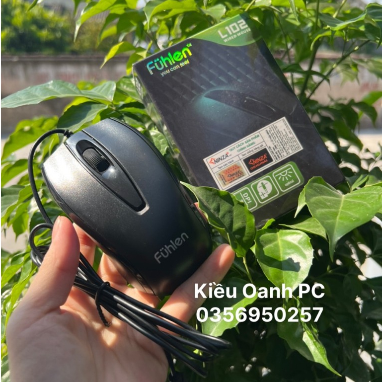 Chuột máy tính DAREU LM103 Black Chính Hãng