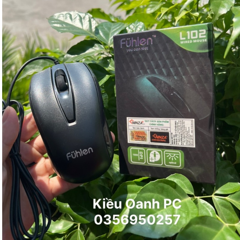 Chuột máy tính DAREU LM103 Black Chính Hãng