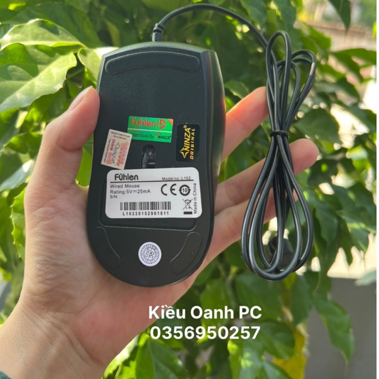 Chuột máy tính DAREU LM103 Black Chính Hãng