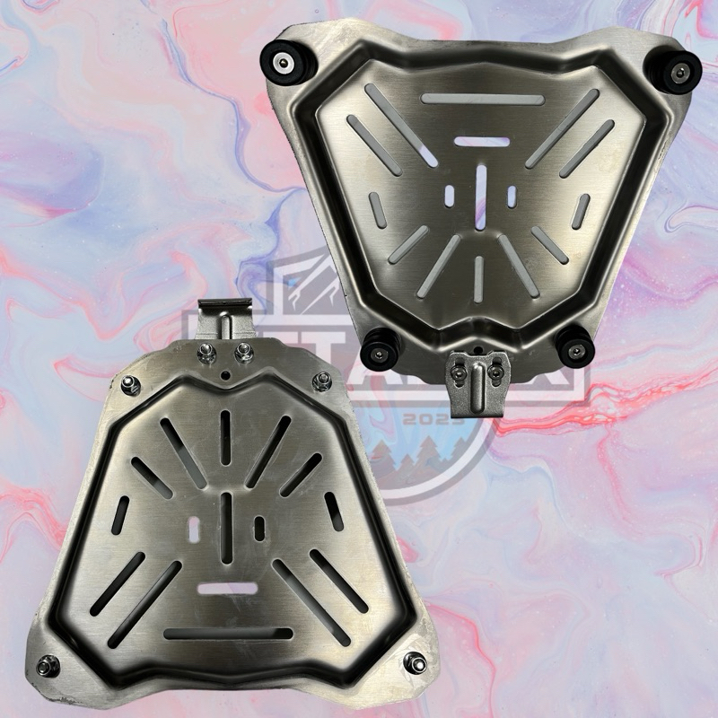 Đế thùng nhôm Vetabox - Tặng bộ ốc và pát gắn