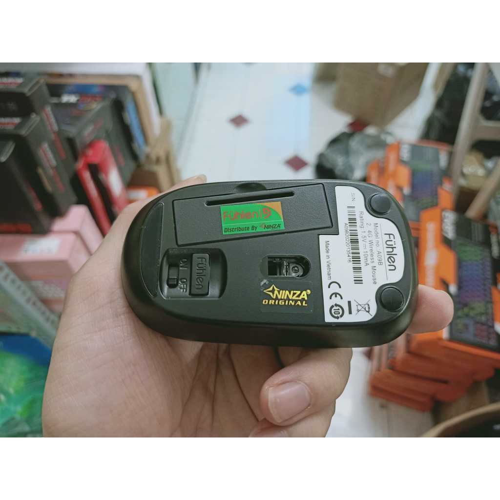 Chuột không dây Fuhlen A09 - Chính Hãng