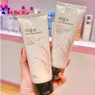 Sữa rửa mặt 150ml, sữa rửa mặt gạo hồng the face shop