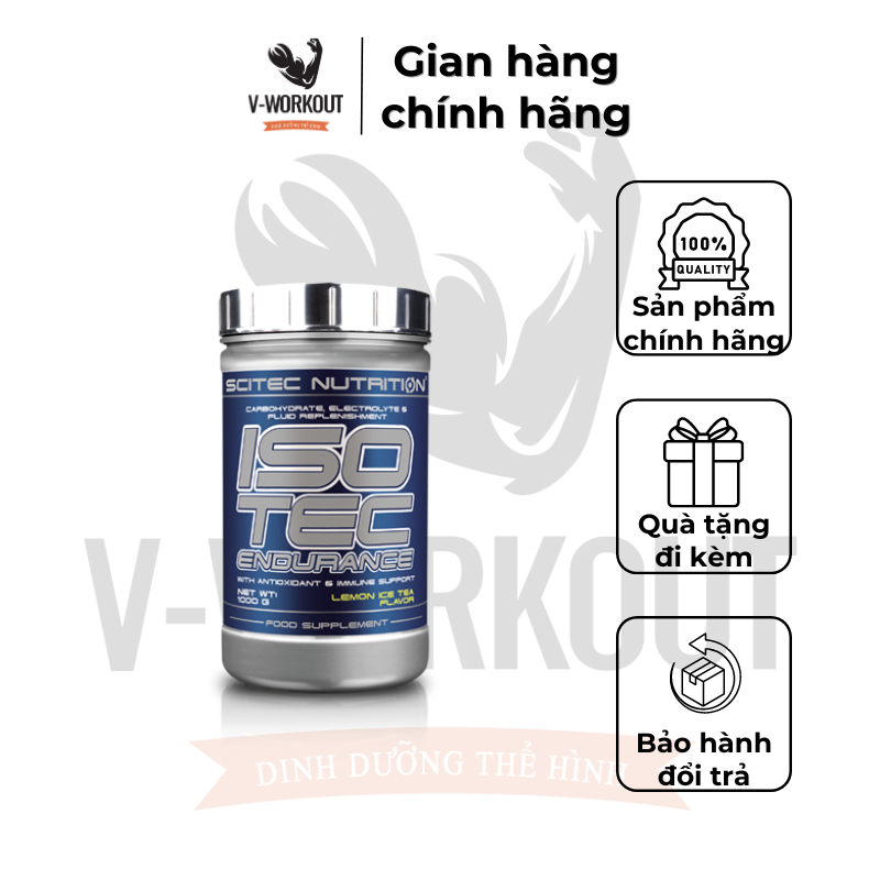 Isotec Endurance Sản Phẩm Bổ Sung CARB SCITEC NUTRITION lọ 1000G - 30 serving