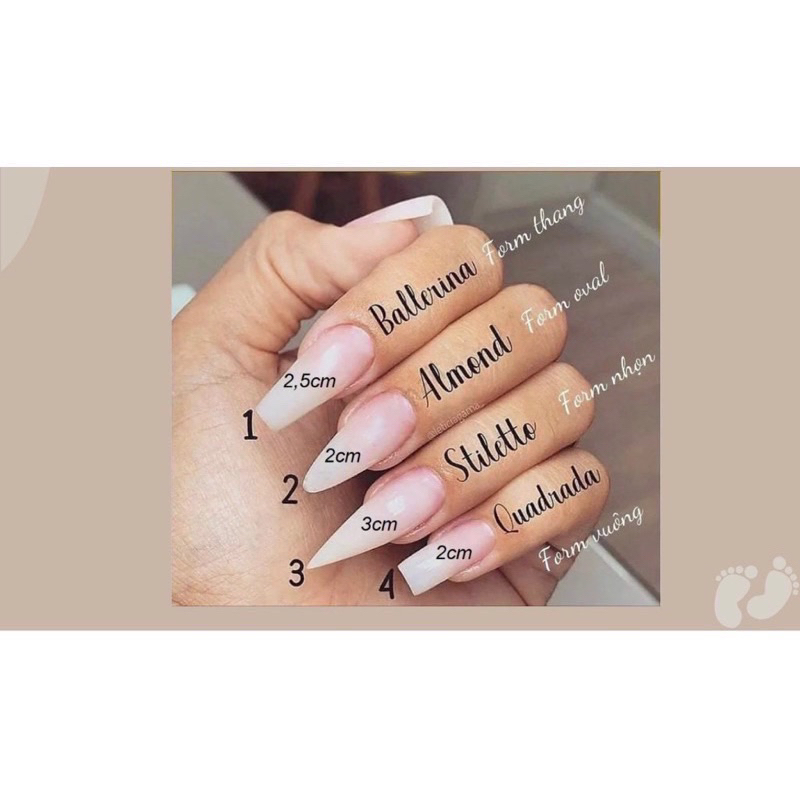 NAILBOX OMBRE-ĐÍNH CHARM ĐO SIZE TỪNG NGÓN