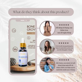 [Mua 2 tặng 2]Tinh Chất Hỗ Trợ Tăng Chiều Cao Bone Growth