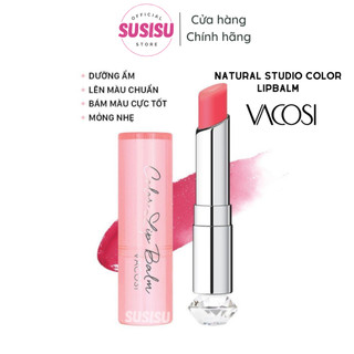 Son dưỡng môi VACOSI COLOR LIPBALM - Son dưỡng đổi màu Vacosi Lip Balm 3g
