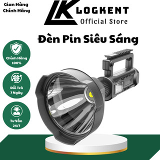 Đèn Pin Siêu Sáng HP Pha To Có Báo Dung Lượng Pin Tiện Dụng Cho Sinh Hoạt(LOGKENT)