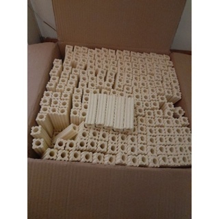 Sứ Thanh Hoa Mai & Hoa Tiêu Size 9x3cm | Dùng Để Lọc Nước Bể Cá Cảnh