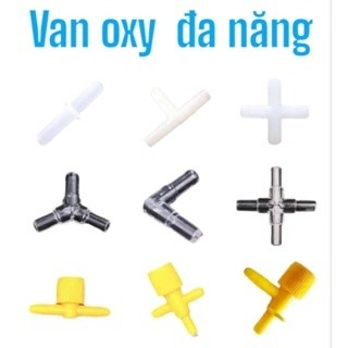 Van chia vòi máy oxy nhiều size