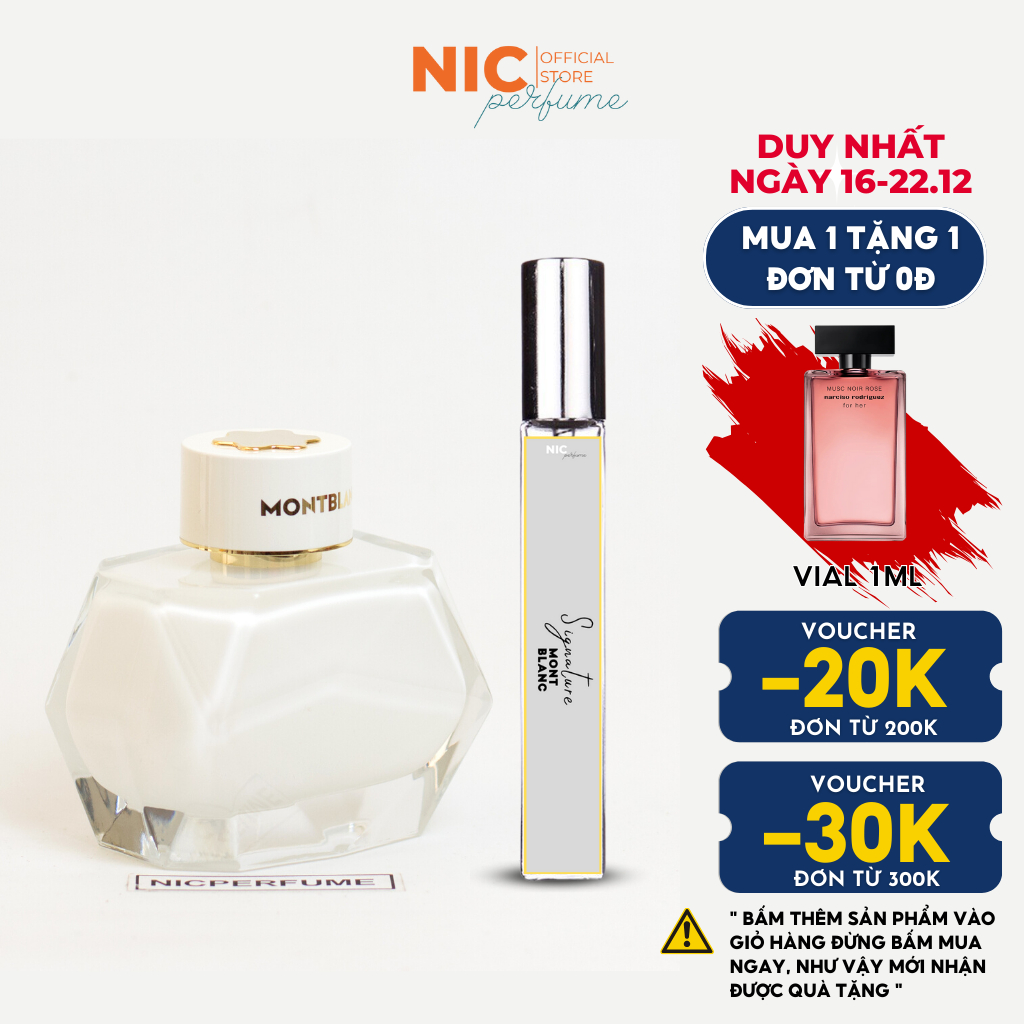 10ml Montblanc Signature EDP chính hãng | Nước hoa nữ