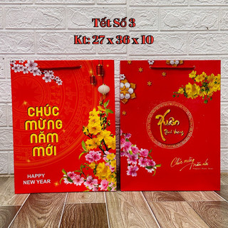 Túi giấy đựng quà combo 50 cái túi giây sang trọng