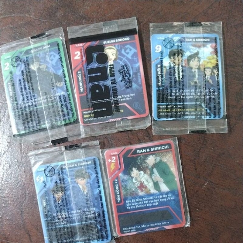 5 thẻ Conan