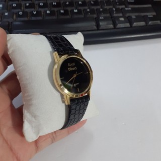 Đồng hồ nữ si Nhật Royal Direct mặt đen second hand
