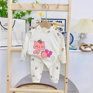 Sét bộ mặc nhà siêu dễ thương cho bé từ 5-15 Kg