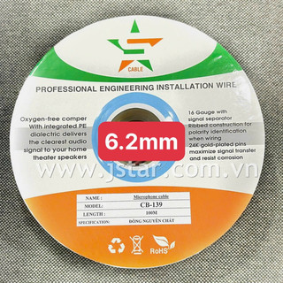 Dây tín hiệu âm thanh micro 100 mét JSTAR