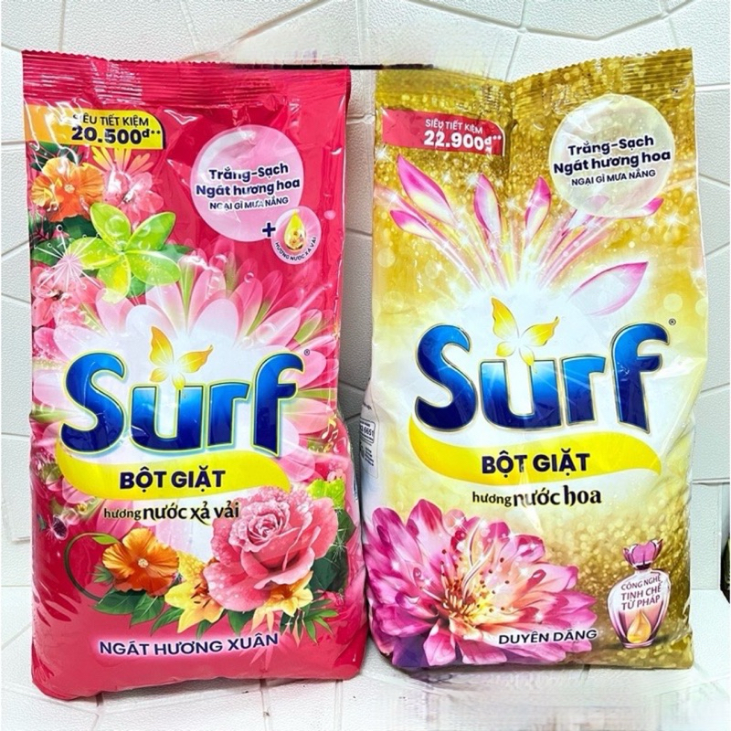 Bột Giặt Surf 5,5kg/5,3kg Mới