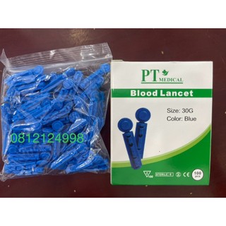 Kim chích lấy máu thử tiểu đường hộp 100 cây