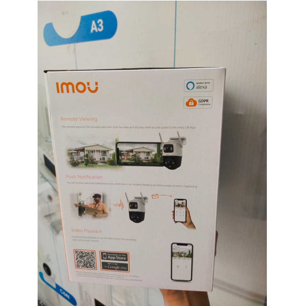 Camera Imou 2 Mắt PTZ Ngoài Trời iMOU Cruiser Dual 10M IPC-S7XP-10M0WED