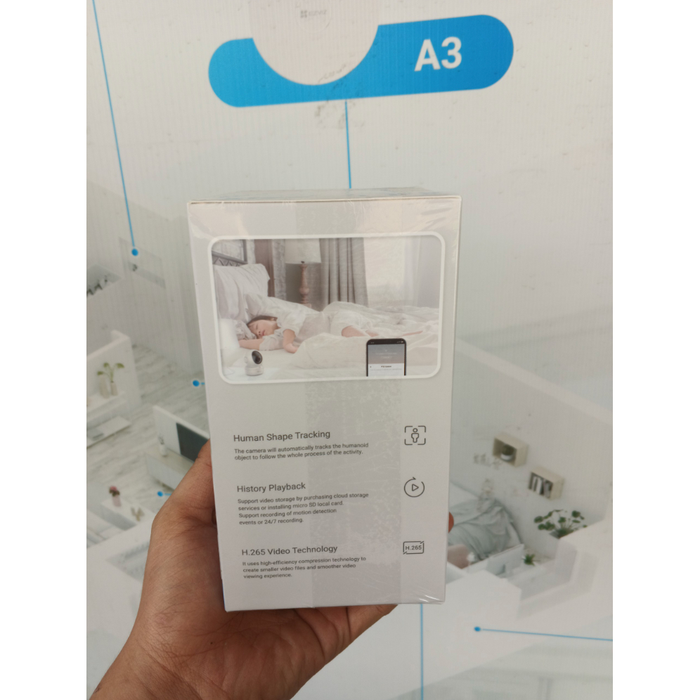Camera Wi-Fi Ezviz 2M H6c Pro 1080P  / Tích hợp wifi + 5g + led trợ sáng + tuần tra