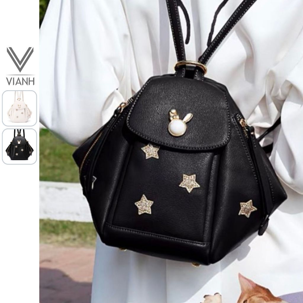 Balo túi xách thời trang Just Star size trung ViAnh Store đi làm, đi chơi dạo phố 172457A