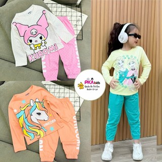 🌼🌼 Bộ áo tay dài quần dài hot hit size đại cho bé lớn 23-42 ký-Quàn áo trẻ em-Pikakids