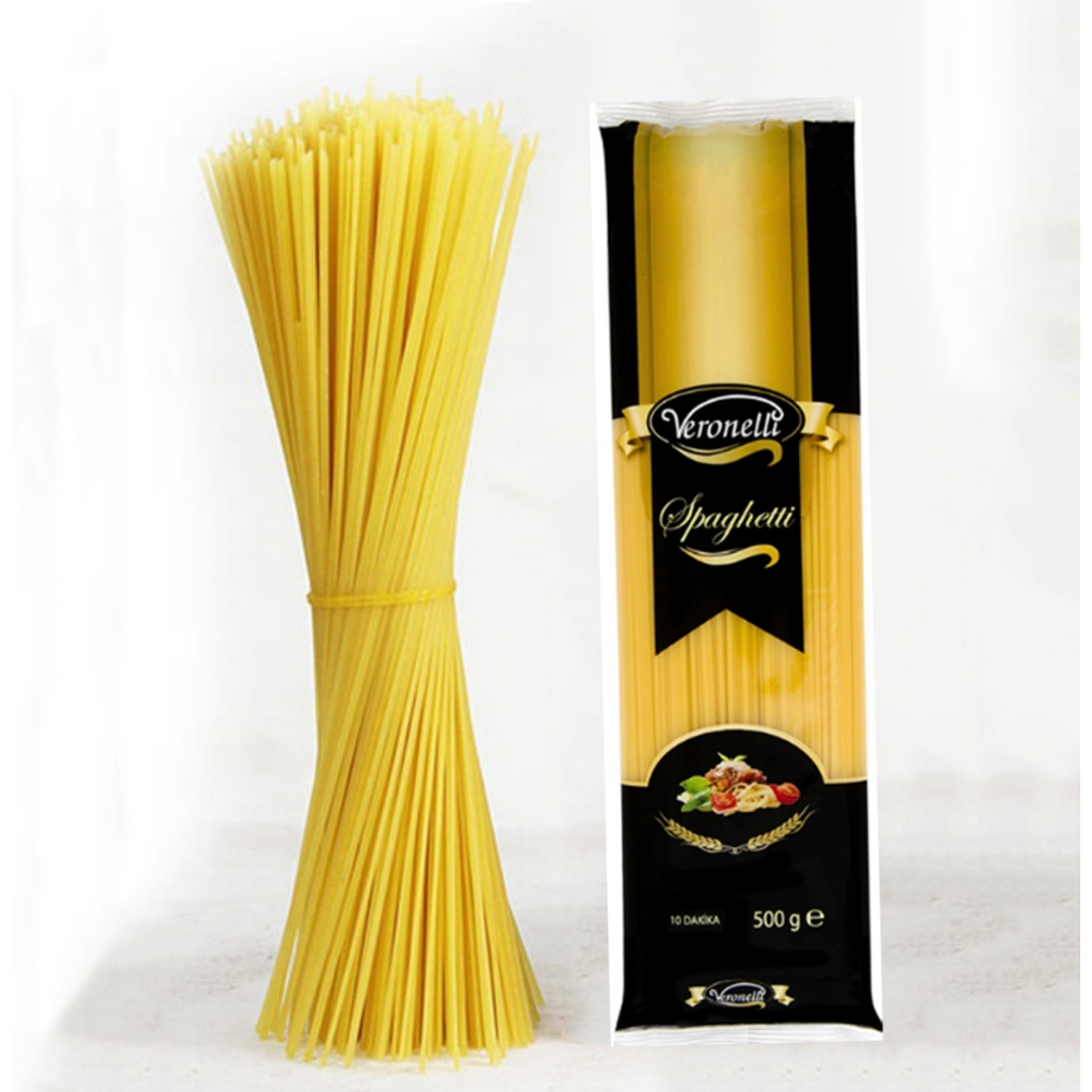 Sỉ Thùng 20 Gói Mỳ Ý Spaghetti Cộng Tròn Nhãn Veronelli Nhập Khẩu Thỗ Nhĩ Kỳ