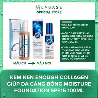 Kem nền Enough Collagen giúp da căng bóng Moisture Foundation SPF15 100ml