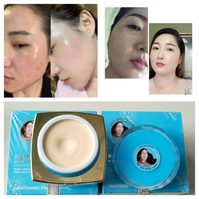 Kem Face Nám Trắng Sáng Da Sexy Lady Hà Kiều Anh
