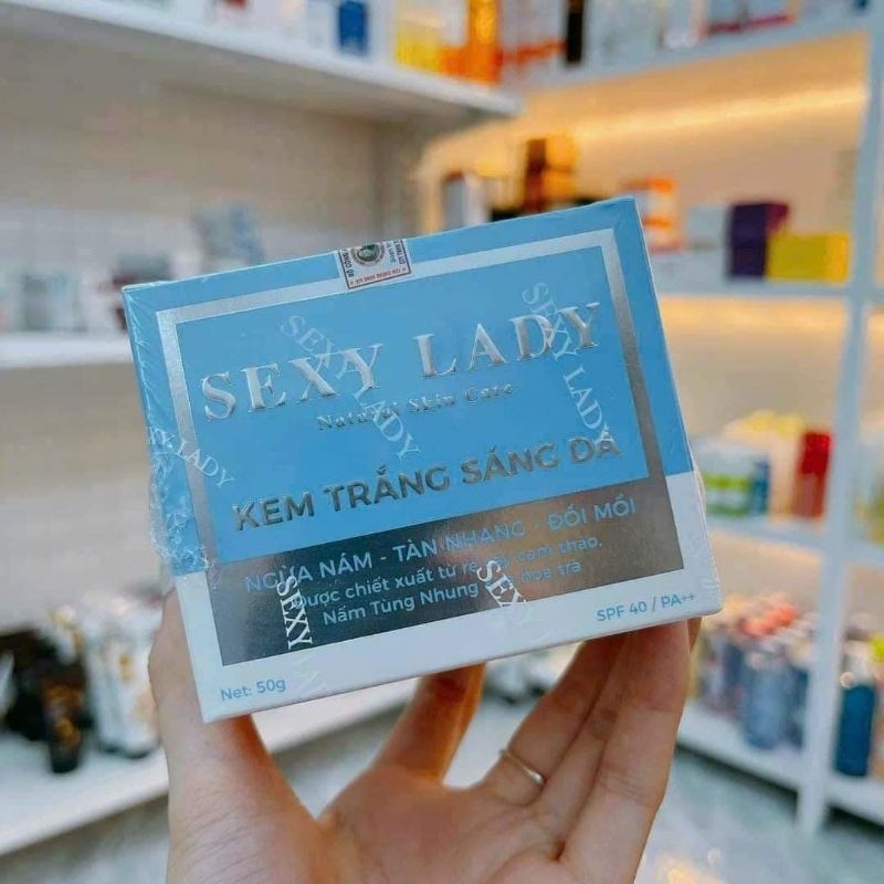 Kem Face Nám Trắng Sáng Da Sexy Lady Hà Kiều Anh