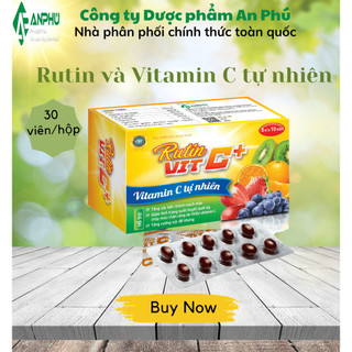 Rutin & Vitamin C tự nhiên -Hết chảy máu chân răng, chảy máu cam, xuất huyết dưới da, Tăng Đề Kháng