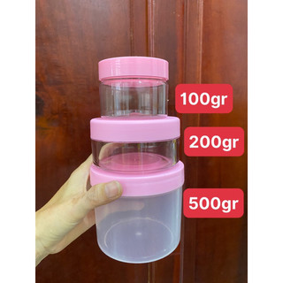 HỦ 150gr-250gr-500gr [màu hồng đất]…