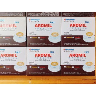 Cà phê bùi văn ngọ - cà phê hòa tan 3 in 1 aromil strong 240gr