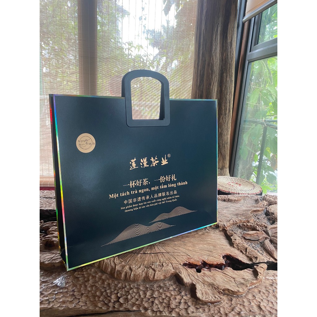 Gói trà dùng thử hương hoa nhài trà vũ nham truyền thống chính hiệu