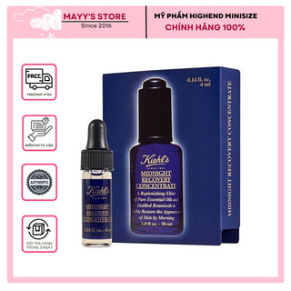 Tinh Chất Phục hồi Da Ban Đêm Kiehl's Midnight Recovery Concentrate Serum 2ml - 4ml