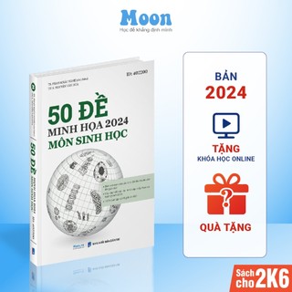 Sách bộ đề minh họa ôn luyện thi THPTQG 2024 - 50 Đề trắc nghiệm môn Sinh học thầy Phan Khắc Nghệ | Sách ID