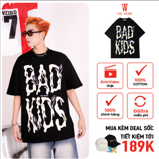 Local brand áo thun the weird phong cách unisex form rộng atk882