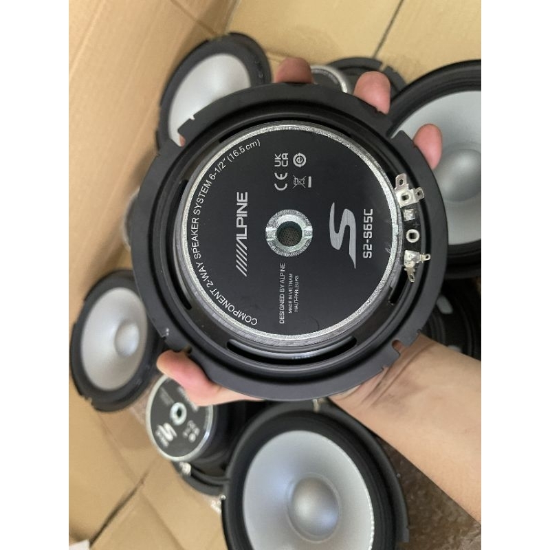1 Cặp loa Alpine 16cm S2-S65C hay mạnh. Giá 2 cái