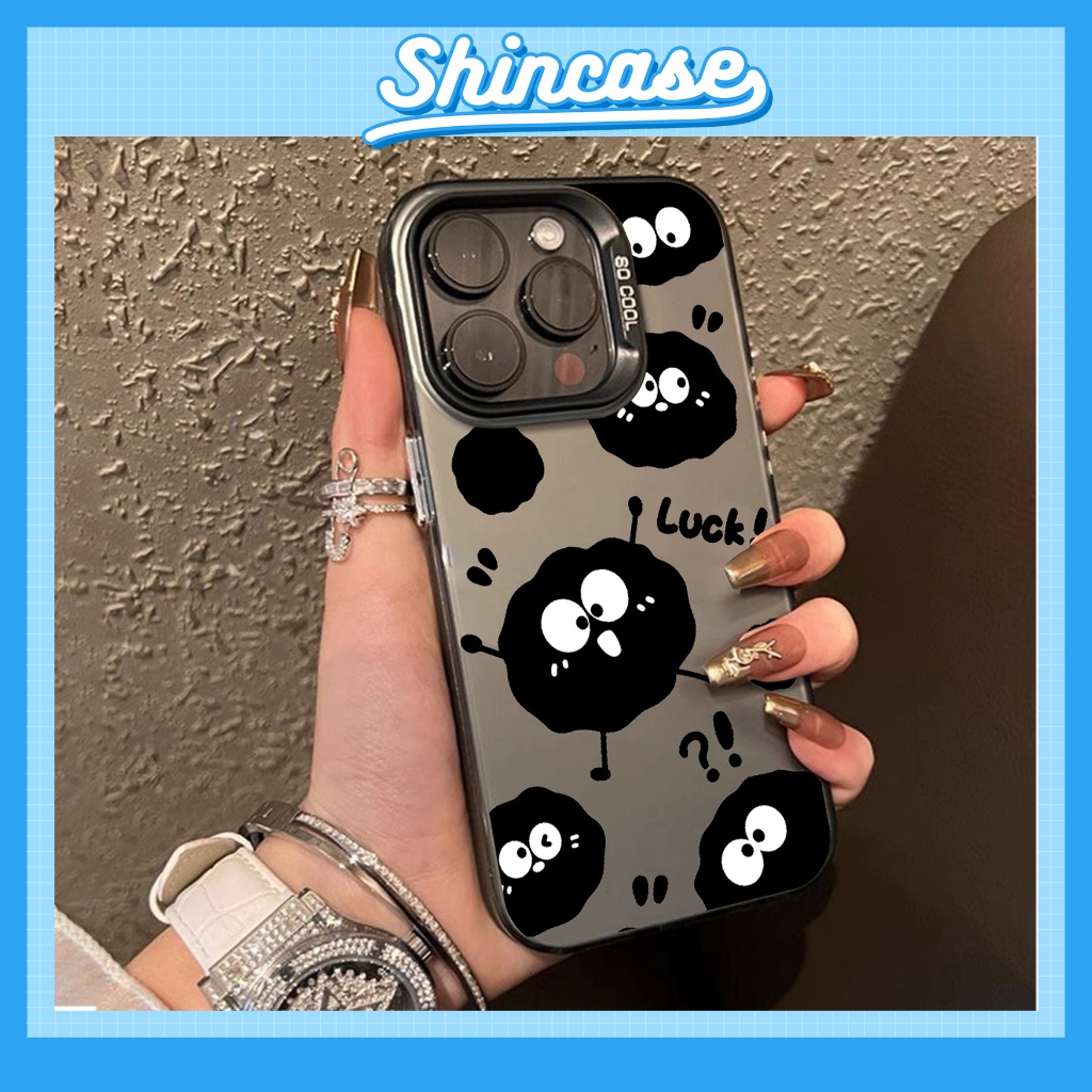 ốp lưng điện thoại iphone black nice IMD nhám chống sốc cho 6/6plus/7/8/plus/x/xs/xr/11/12/13/14/15/pro/max/shincase
