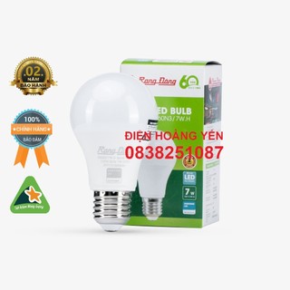 Bóng đèn led bulb rạng đông 3w 5w 7w 9w đuôi e27 ánh sáng trắng và vàng