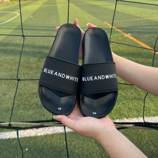  Dép lê nam nữ quai ngang DSQ BLUE  chữ cam in nổi dep DSQ ICON dép nam boy phố đế cứng đẹp êm chân 