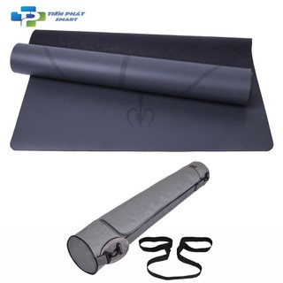 Thảm Yoga Cao Su PU Chống Trơn Trượt Cao Cấp Sang -Xịn - Mịn(Tặng Kèm Túi đựng+Dây Buộc)