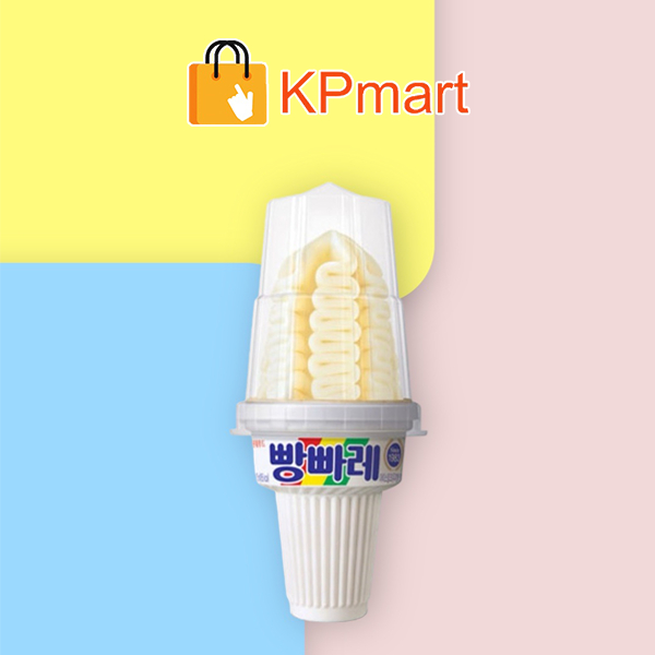 Kem lốc xoáy vani Hàn Quốc Lotte Fanfare Vanilla 175ML