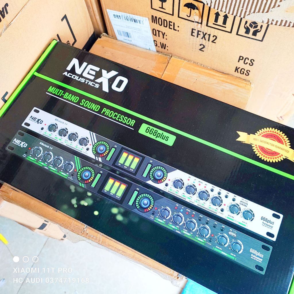 Nâng tiếng NEXO 668 PLUS nexo x88 plus - TD Acoustic CB1000 pro cắt sup cổng quang , bluetooth
