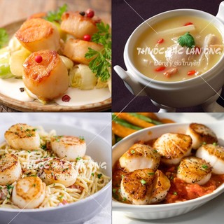 Cồi sò điệp khô Phan Thiết 100g (Cồi dày, giòn, thơm ngon bổ dưỡng)