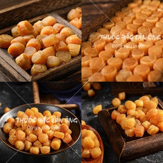 Cồi sò điệp khô Phan Thiết 100g (Cồi dày, giòn, thơm ngon bổ dưỡng)