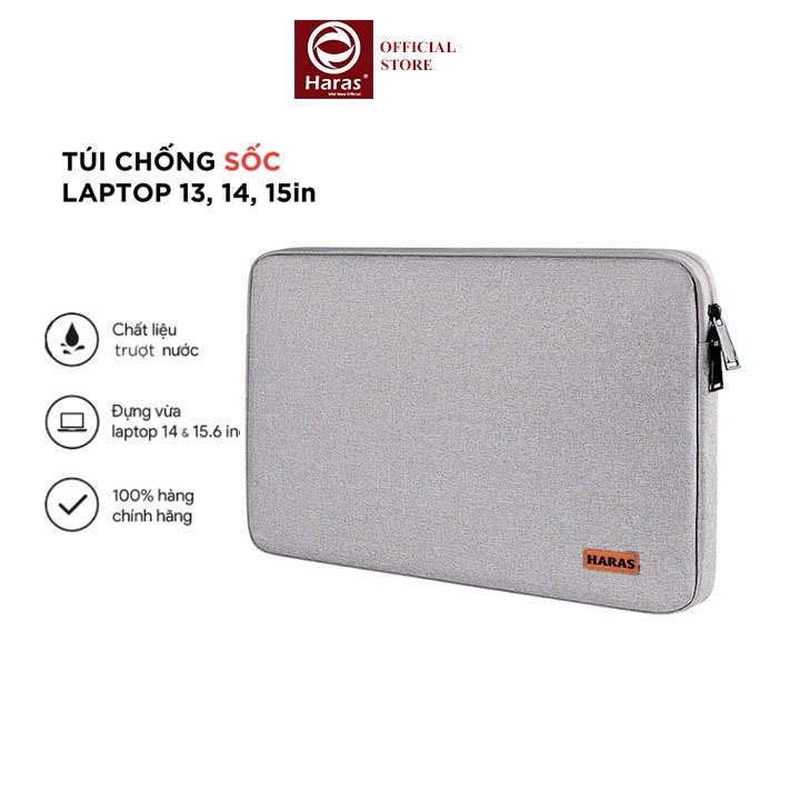 Túi Chống Sốc Laptop Macbook Ultrabook 13 inch 14 inch 15 inch 17inch  HARAS TCS001