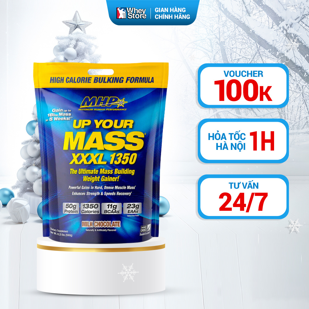 Sữa Tăng Cân Up Your Mass XXXL 1350 12lbs Chính Hãng